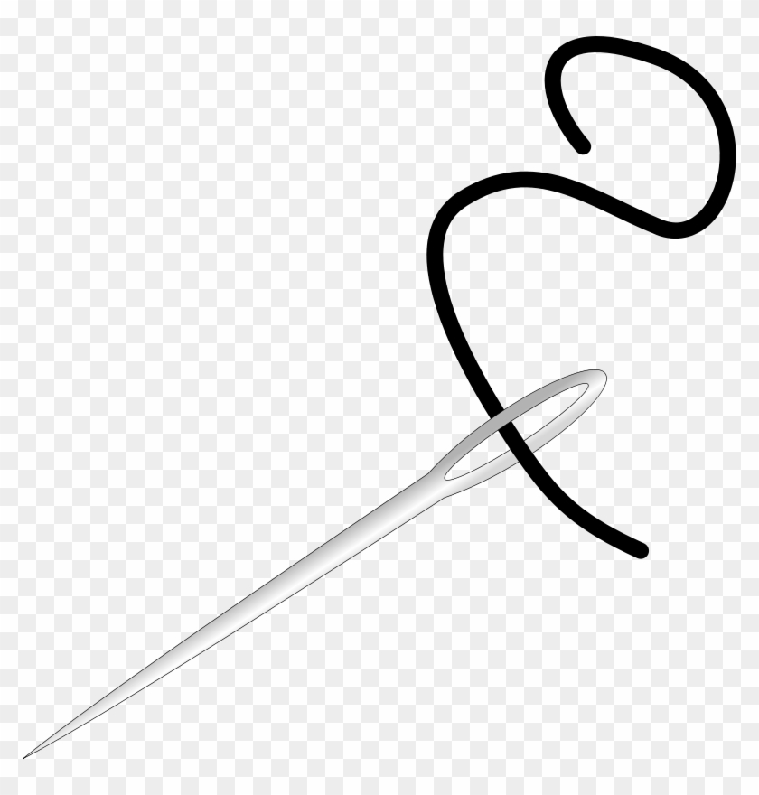 Free Needle And String - Needle And Thread Clip Art #459497