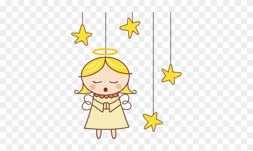 Little Angel Nursery Sticker - Cartoon Angel #459730