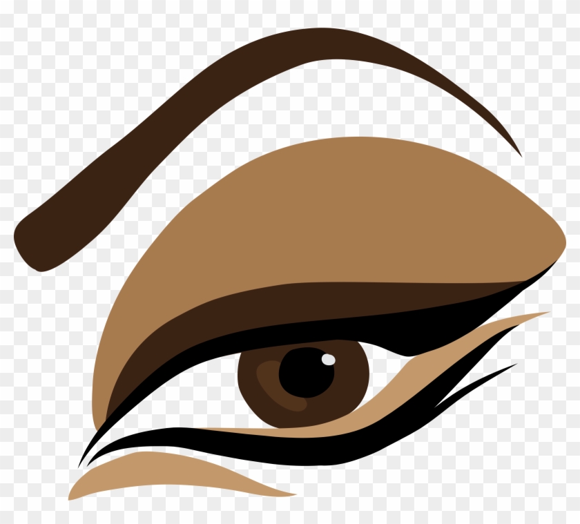 Big Image - Olhos Maquiagem Desenho Png #459780