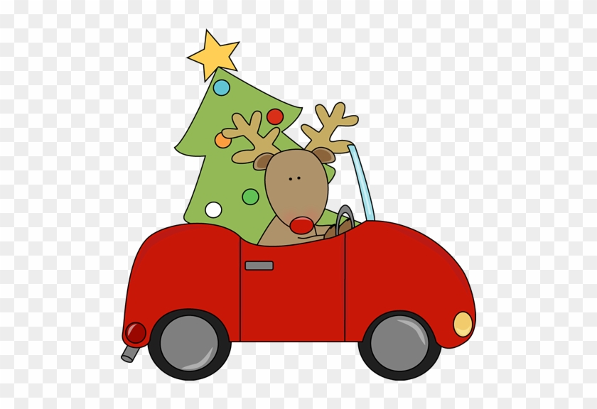 Capitol Â - Cliparthot - Car With Christmas Tree Clip Art #459890