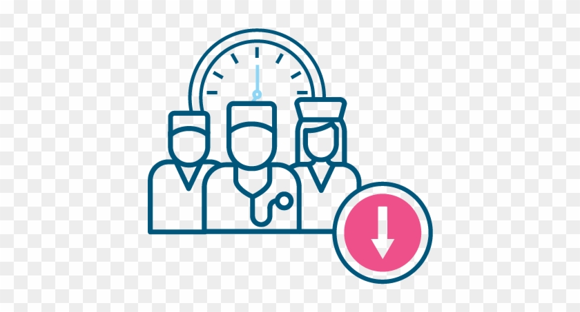 Reduce Staff Overtime - Hospital Staff Icon #459903