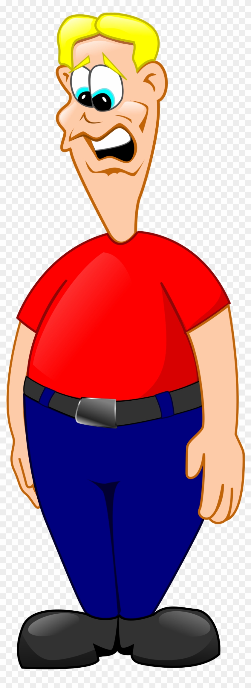 Big Image - Worried Man Clipart - Free Transparent PNG Clipart Images
