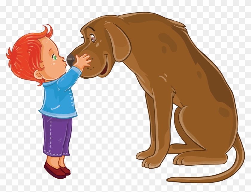 Bloodhound Drawing Hug Illustration - Illustration #459943