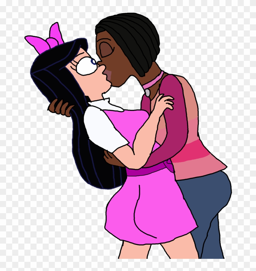 Libby Gives Isabella A Lingering Kiss By Ktd1993 - Total Drama Dakota Stella #459961