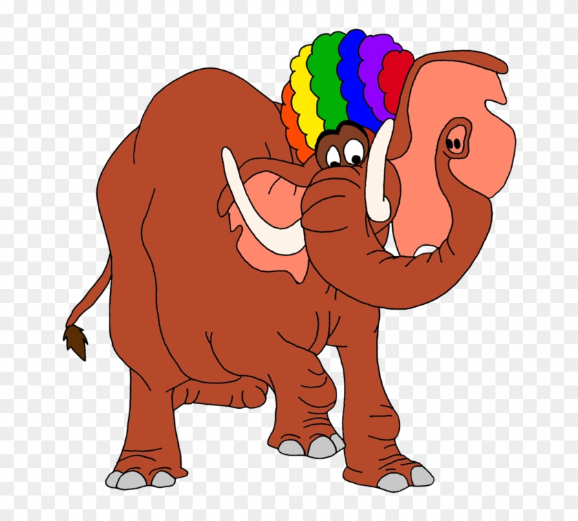 Tantor Circus Afro By Renthegodofhumor - Elephant With Afro #459963