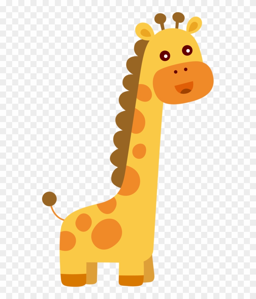 Circus Clipart Giraffe - Animalitos De La Selva Bebes #459979