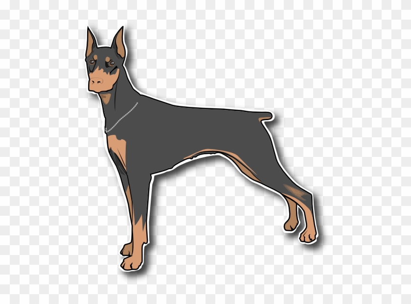 Free Doberman Clip Art - Clip Art Doberman Png #460023