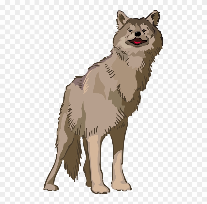 Animated Wolf Clipart - Animated Wolf Png #460032