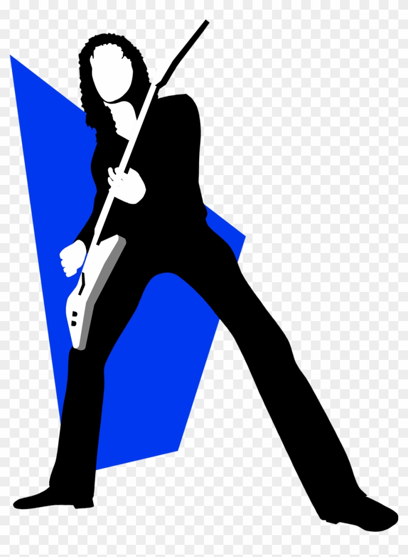 Rock Guitarist Clipart - Rock Guitarist Clipart #460033