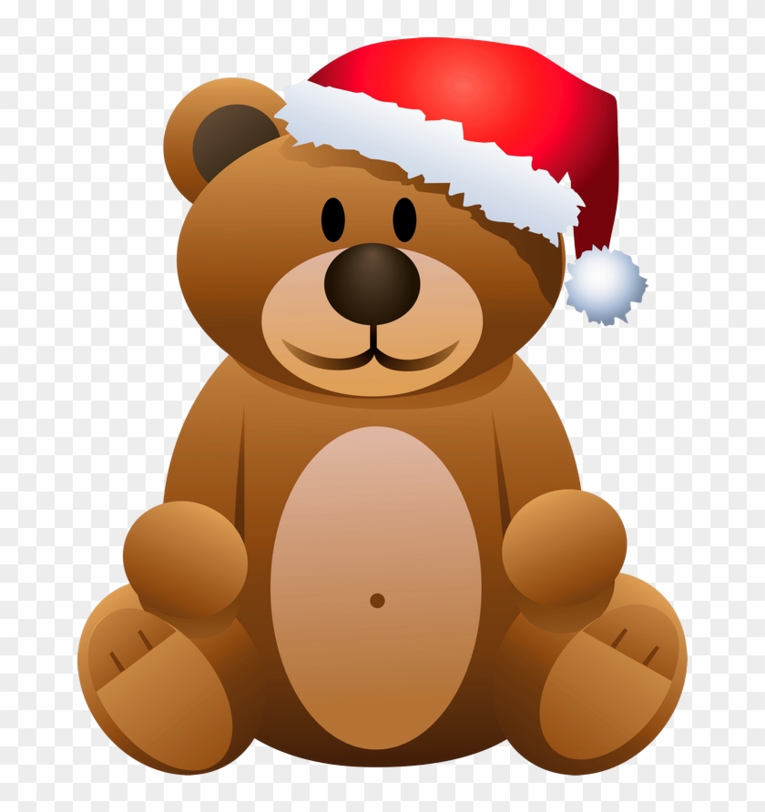 Christmas Teddy Bear Clip Art - Christmas Clip Art Bear #460087