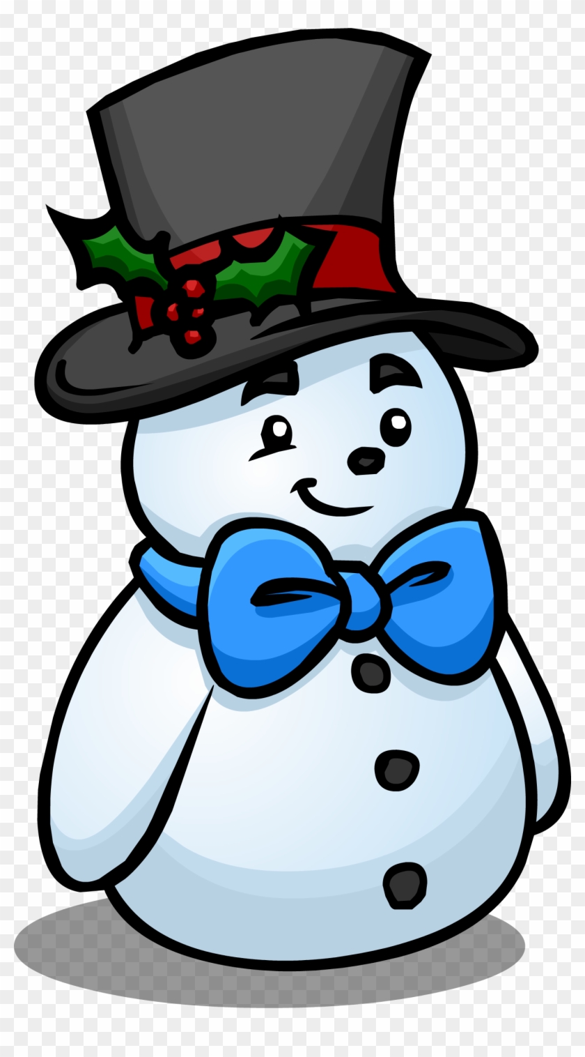 Image Top Hat Snowman Sprite 008 Png Club Penguin Wiki - Sprite #460119