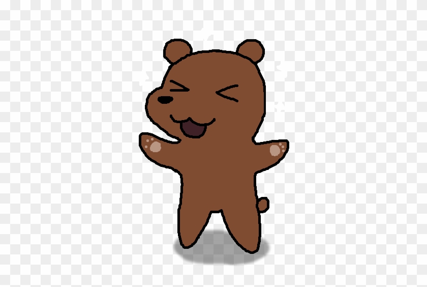 Chibi Grizzly Bear - Teddy Bear #460140