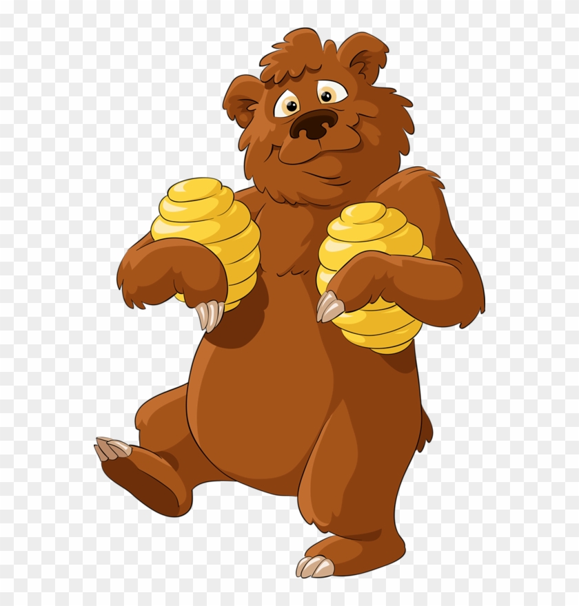 Gummy Bear Honey Clip Art - Bear Honey Cartoon Png #460241