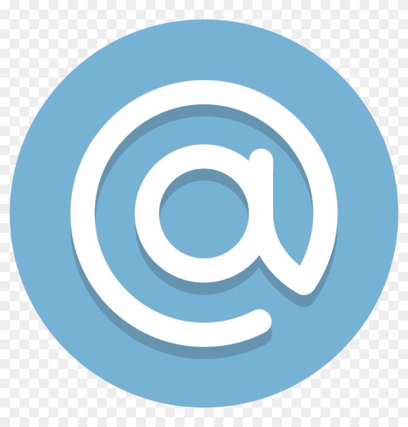 Circle Icons Email - Email Icon Circle Png #460390