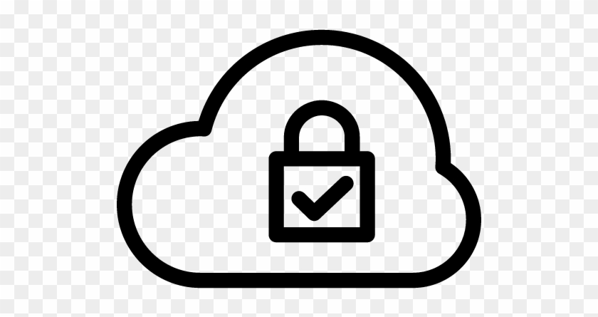 Instant Ssl Certificate - Cloud Security Icon Png #460402