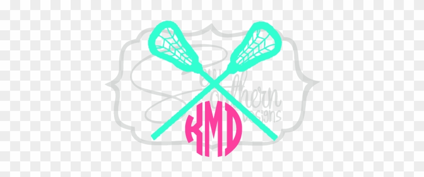 Lacrosse Monogram - Lacrosse Logo Embroidery Design #460425