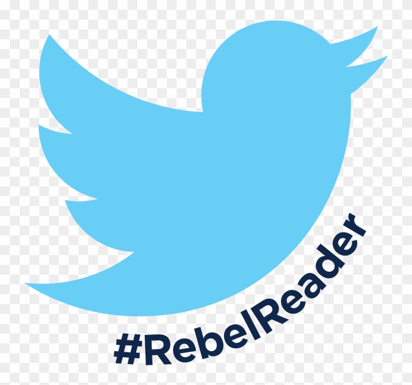 Rebel Reader Twitter Tournament - Navy Blue Twitter Logo #460447