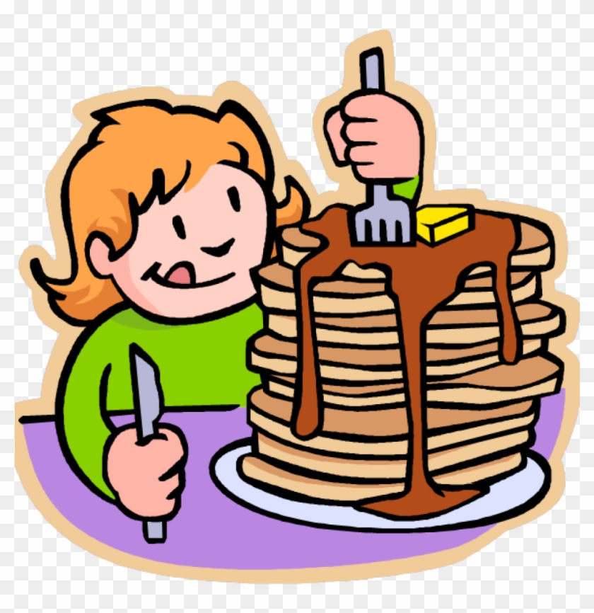 Pancake Clip Art Free Pancake Cliparts Download Free - Eating Breakfast Clipart #460454