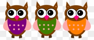 Owls Vector Clip Art
