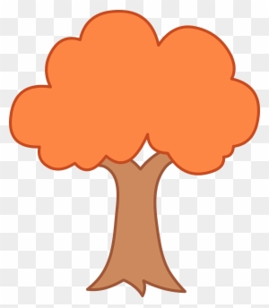 Simple Fall Tree Clipart - Simple Drawing Of Tree