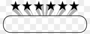 Border Design Black And White Clipart - Star Clipart Black And White Border