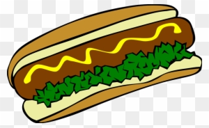Fast Food Clipart - Hot Dog Clip Art