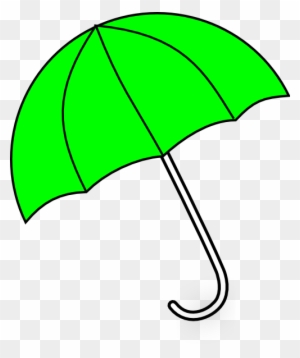 Apple Green Umbrella Clip Art At Clker - Clip Art Green Umbrella