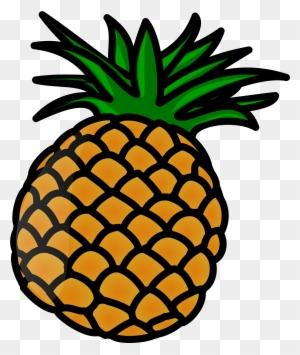 Pineapple Clip Art - Pineapple Shower Curtain