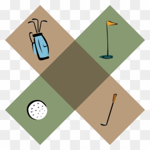 Big Image - Golf Border Clip Art