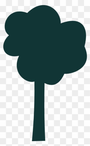Simple Tree Outline - Simple Tree Vector Png