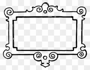 Clip Art Black And White Country Christmas Clipart - Frame Clip Art Black And White