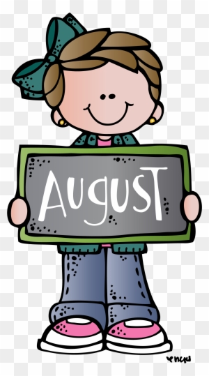 August Mel - Melonheadz Clipart August