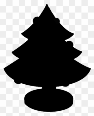 Christmas Tree Clipart Silhouette - Christmas Tree Clipart Silhouette