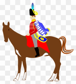 Military Horse - Soldier On A Horse