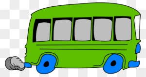 Free School Bus Clip Art Buses - Green School Bus Clipart