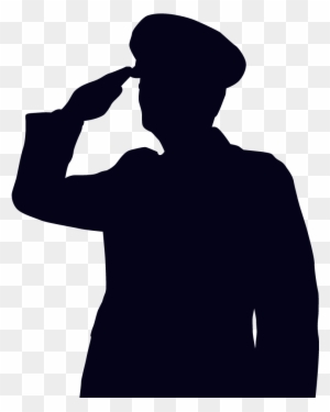 Soldier Salute Clipart - National Police Week 2018