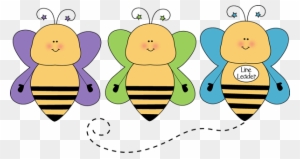 Bee Line Leader Clip Art - Line Leader Clipart