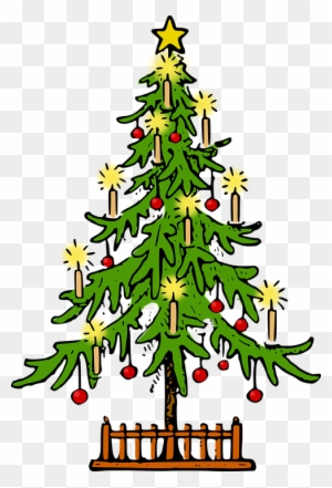 Fir Tree Clipart Conifer - Christmas Tree