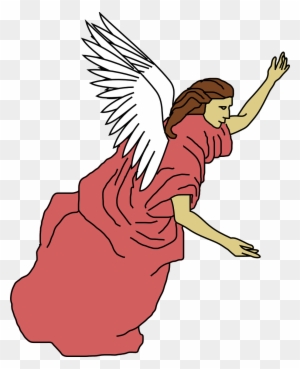 Angel Free To Use Clip Art - Angels Flying Clipart