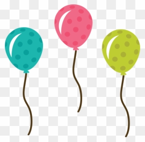 Birthday Balloons Free Birthday Balloon Clip Art Free - Cute Balloon Clipart