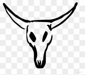 Black And White Cow Pictures - Cow Skull Clipart