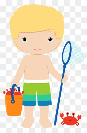 Pin By Lizet Delgado On Niños - Beach Boy Clipart