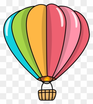 Free Cartoon Hot Air Balloon Clip Art - Hot Air Balloon Cartoon