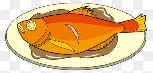 Yummy Fish - Clip Art Fried Fish