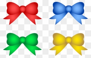 Ribbon Clipart Party Decoration - Christmas Tree Decorations Clip Art