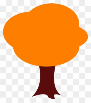 Orange Tree Clip Art - Cartoon Orange Trees Png