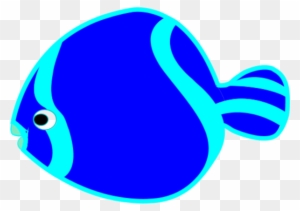 Blue Fish Cliparts - Fish Clipart