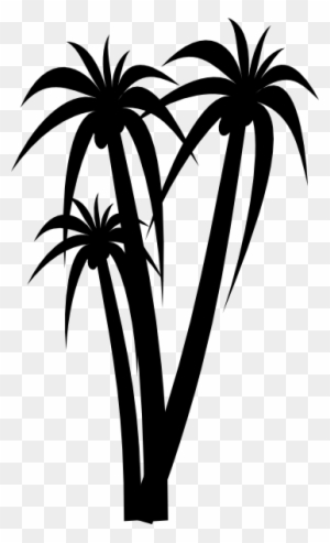Palm Tree Clip Art - Pohon Kurma Vector Png
