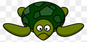 Clipart Cartoon Turtle - Sea Turtle Clipart