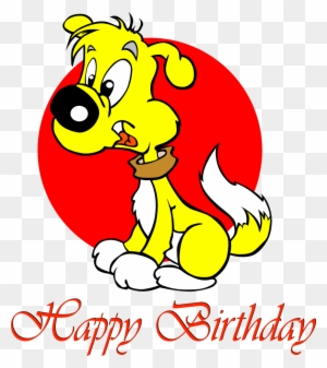 Happy Birthday Puppy - Cartoons Wishes Happy Birthday